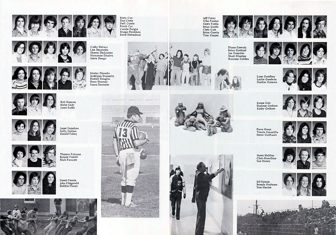 Picture of: Barry Cox, Dan Crete, Neil Currie, Frank Cyr, Carole Daigle, Margo Davidson, Dave Debenham, Cathy Deluca, Lise Desjardin, Sharon Deslaurier, Maryanne Disalva, Steve Deugo, Marisa Dinardo, Kathleen Donnelly, Darrell Douglas, Dana Downey, Susan Doxtater, Rob Duncan, Blake Eady, Janet Eadie, Janet Earnshaw, Sally Erskine, Gerald Fahey, Theresa Falcone, Bonnie Farrell, Rick Fawcett, Derek Fernie, John Fitzgerald, Debbie Fleury, Jeff Foley, Mike Forster, Kerry Fortin, Brian Gadde, Chris Gatt, Brian Garvin, Tom Gasper, Diane Gervais, Brian Goddard, Joe Gonzalez, Sharl Glustien, Rosanne Golden, Lynn Goodkey, Leslie Goodwin, Gordon Gorman, Karen Gow, Darlene Graham, Kathy Graham, Dave Grant, Trania Granville, Steve Guilbault, Steve Halikas, Chris Hamilton, Sue Haney, Ed Hanson, Brenda Harkness, Don Hector